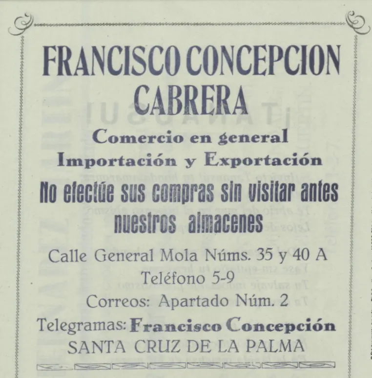 Programa Bajada de La Virgen, 1945.